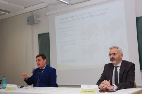 v.l.: Lino Weger, Michael Oberhuber