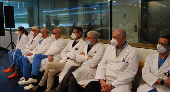 Concentrati i Primari dell'Ospedale di Bolzano