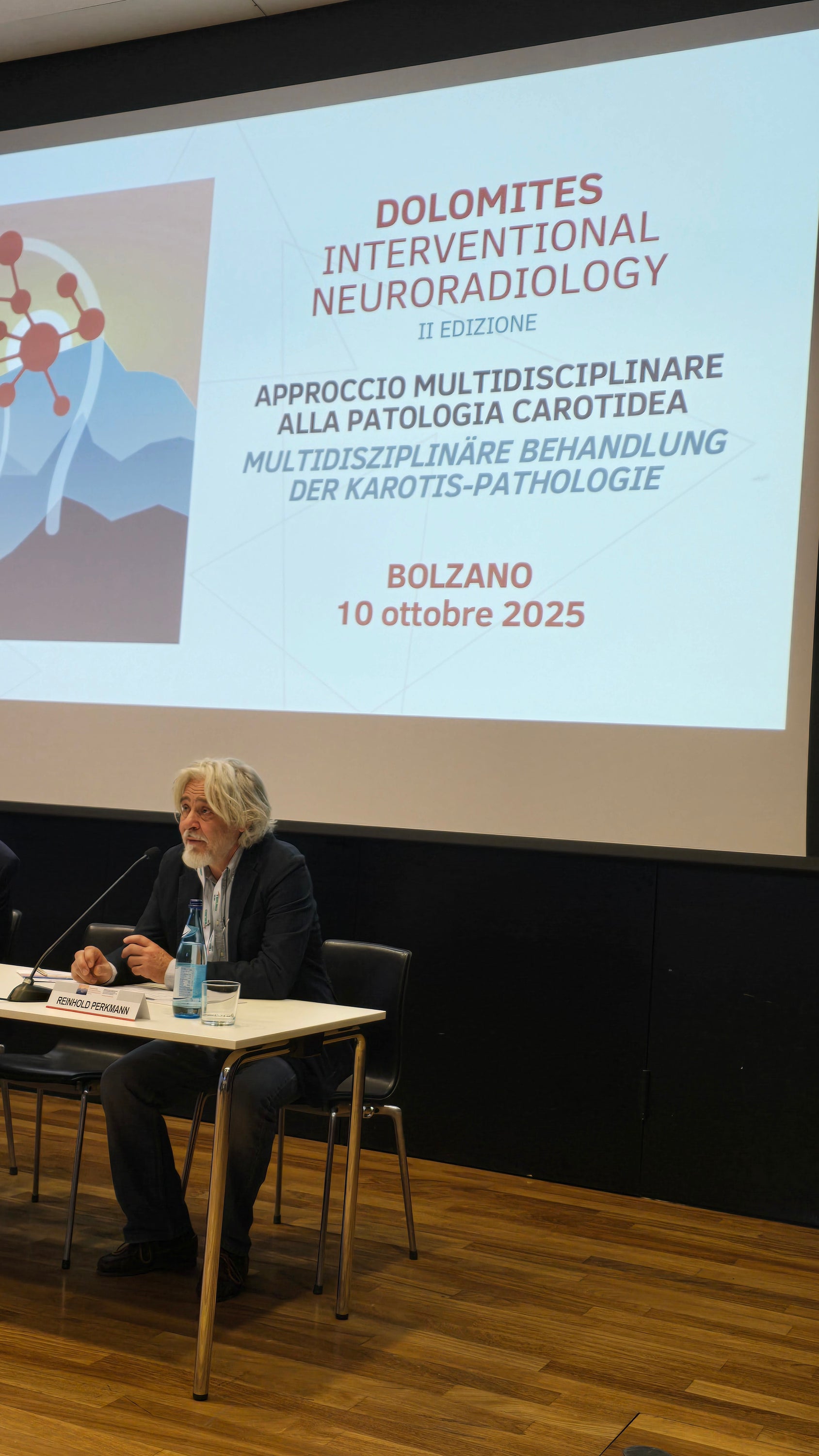 Dr. Reinhold Perkmann, Primar der Gefäß- und Thoraxchirurgie, Krankenhaus Bozen
