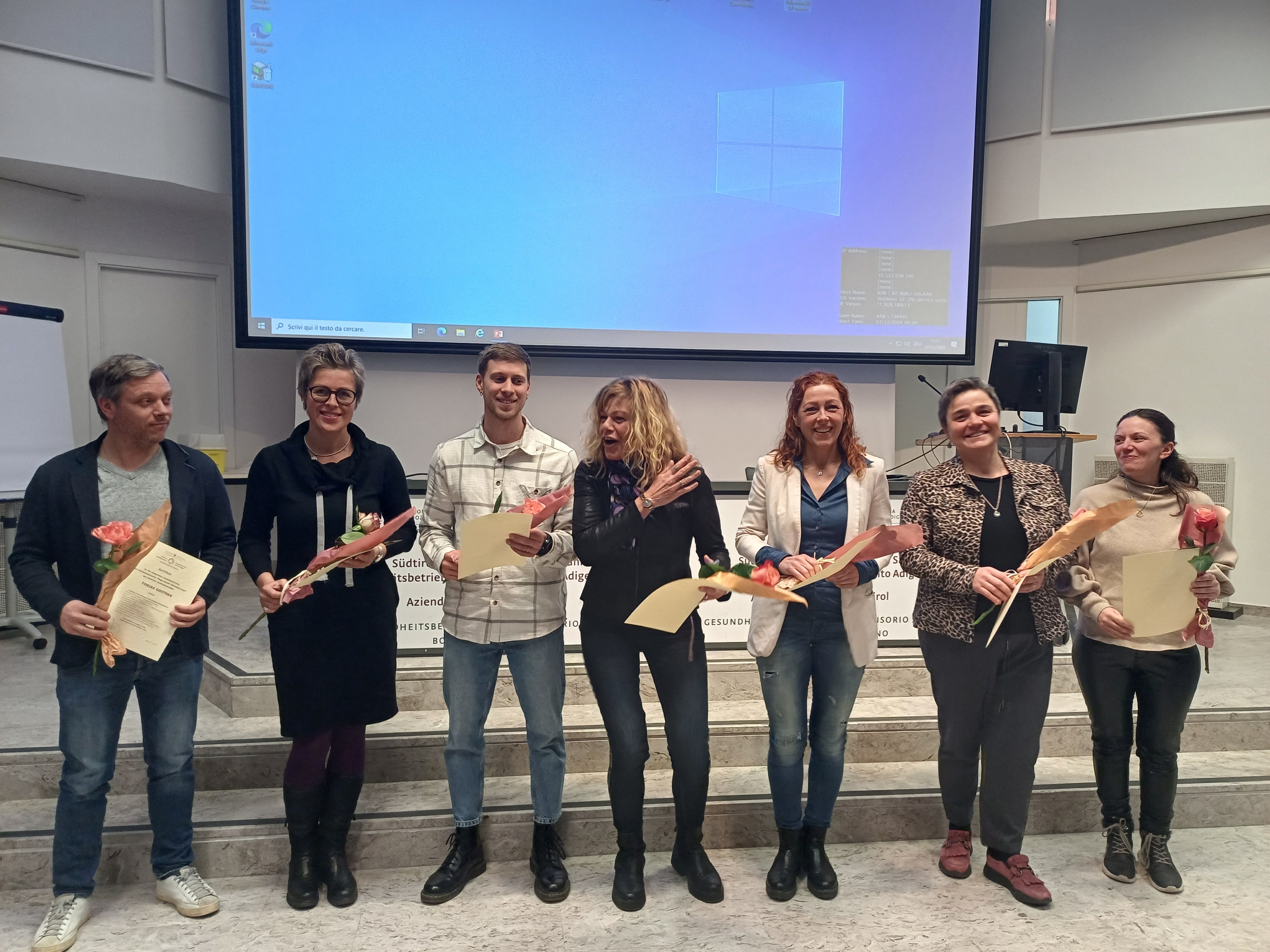 Das Team des Gesundheitssprengels Brixen