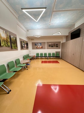 La nuova sala d´attesa