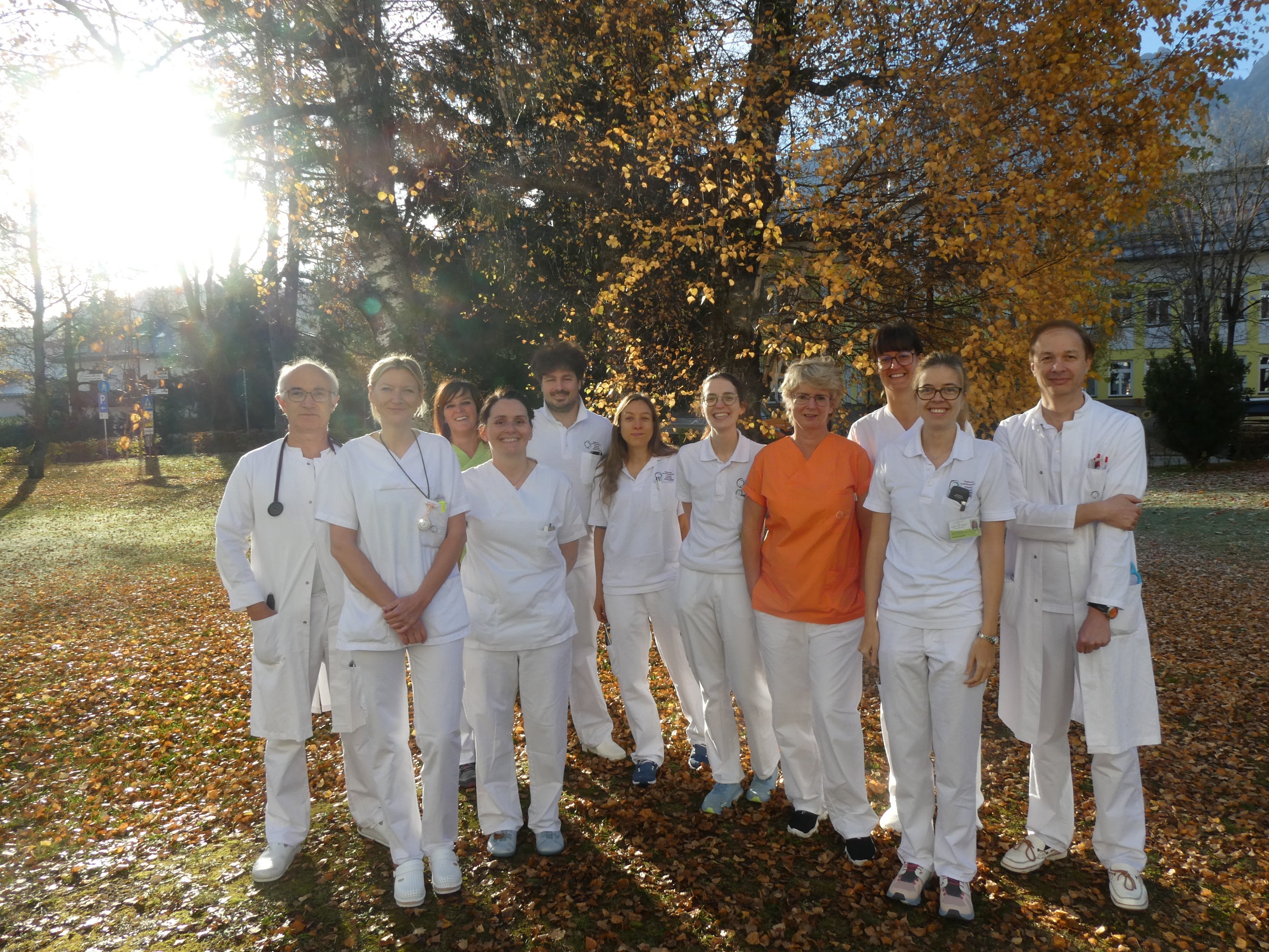 Das Team der Medizin Innichen, Zweite von links Koordinatorin Tamara Strobl. (Foto: Tamara Strobl)