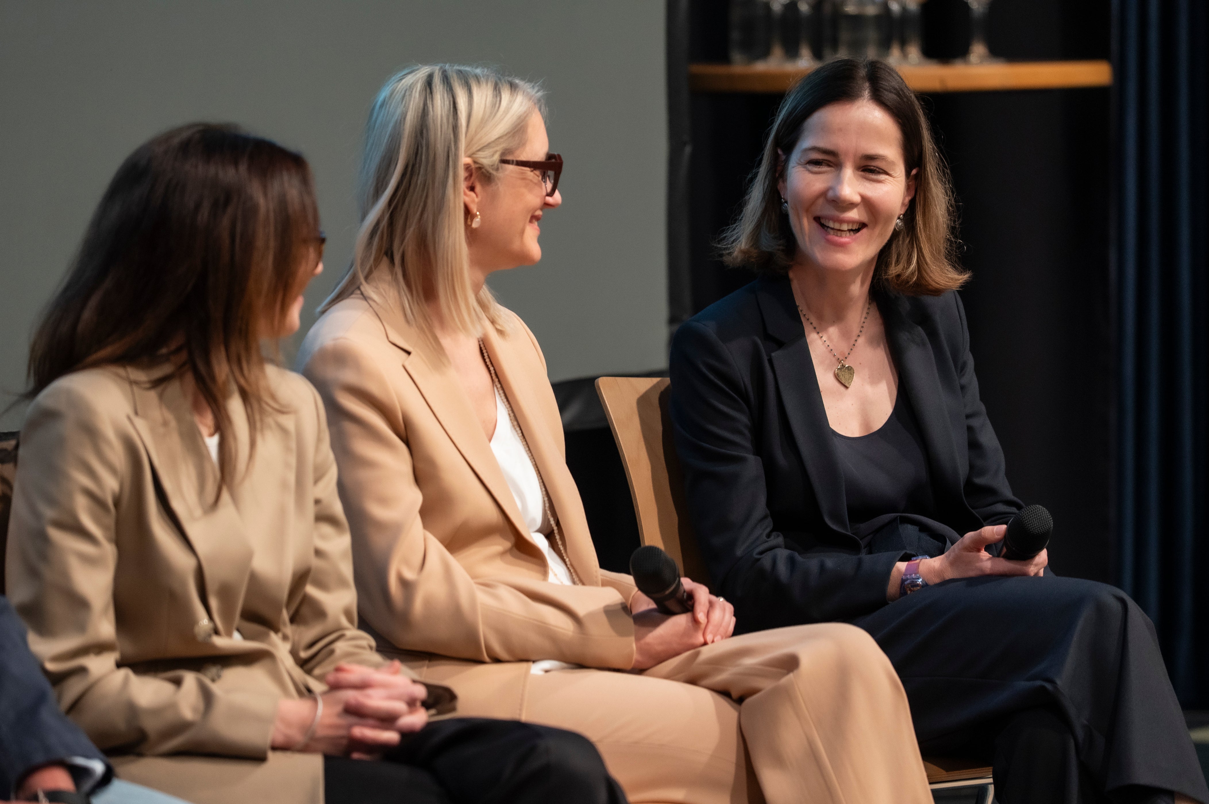 Le Dott.sse Miriam Insam, Francesca Lubian e Ingrid Ruffini (foto: Ivo Corrà)