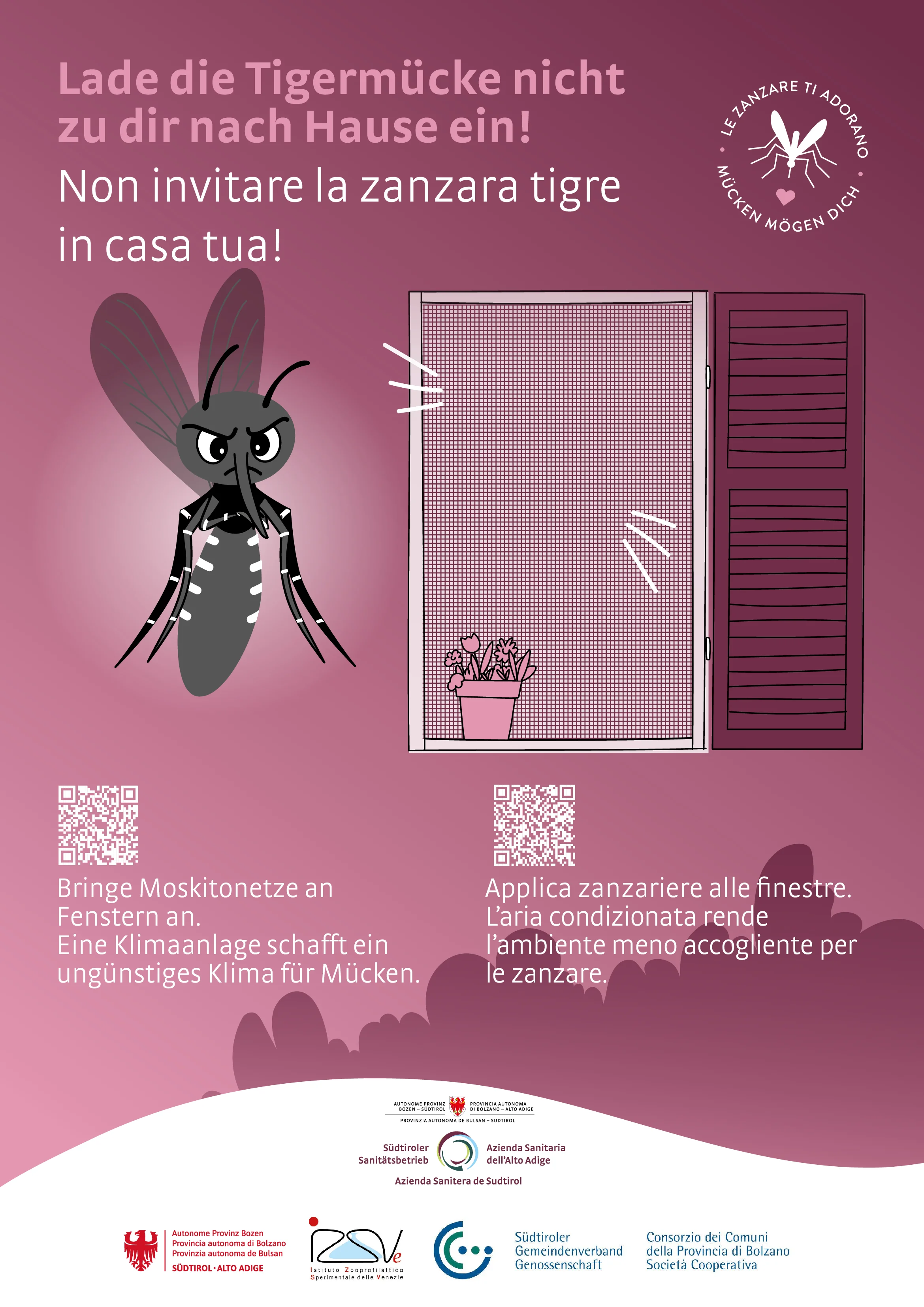 Non invitare la zanzara tigre in casa tua!