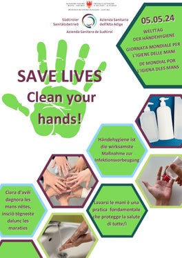 Das Plakat: Welttag der Händehygiene