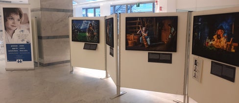 Ausstellung Sagenhaften Mehrjahreskalender im Krankenhaus Meran