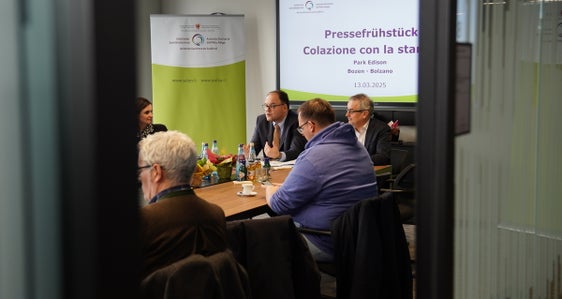 Dieses Pressefrühstück soll keine Einwegkommunikation sein