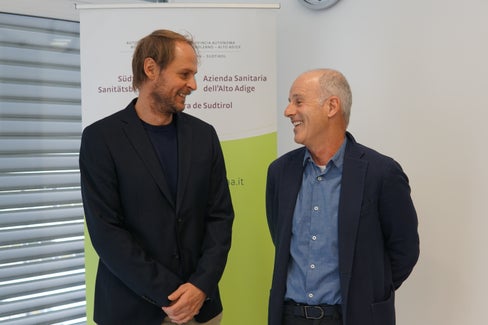 Georg Bergmeister (li.) und Martin Grossgasteiger