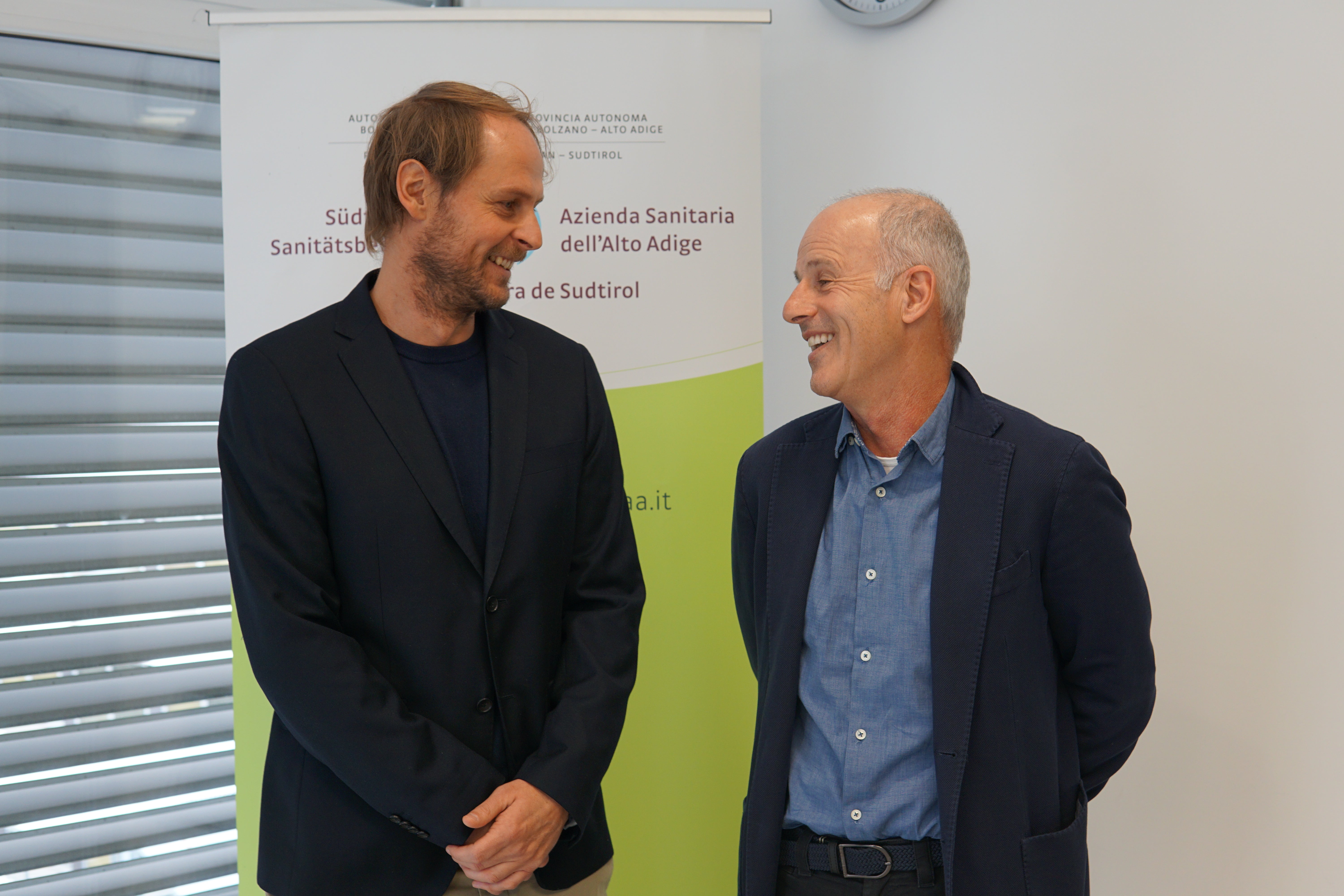 Georg Bergmeister (li.) und Martin Grossgasteiger