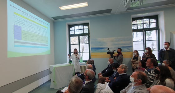 Pressekonferenz mit Primaria Donatella Arcangeli