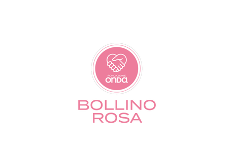 Das Logo der Initiative Bollini rosa