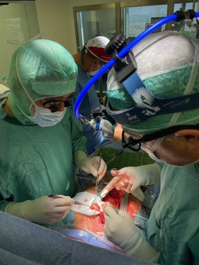 Kardiologischer Eingriff