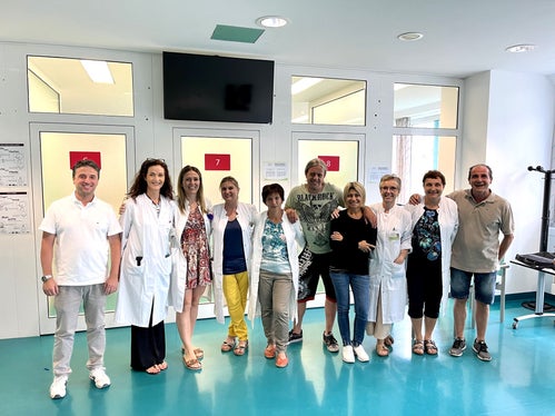 Mitarbeitende des Impfteams Meran