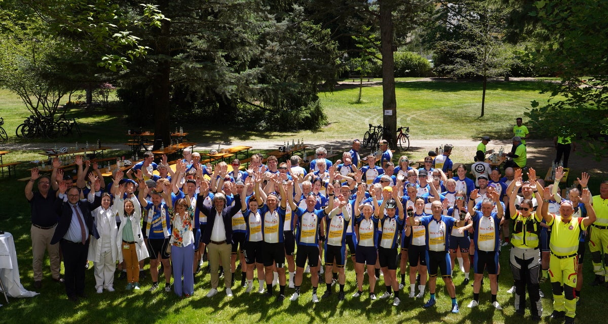 Euregio Tour per il trapianto 2026  (Foto: Sabes/pas)