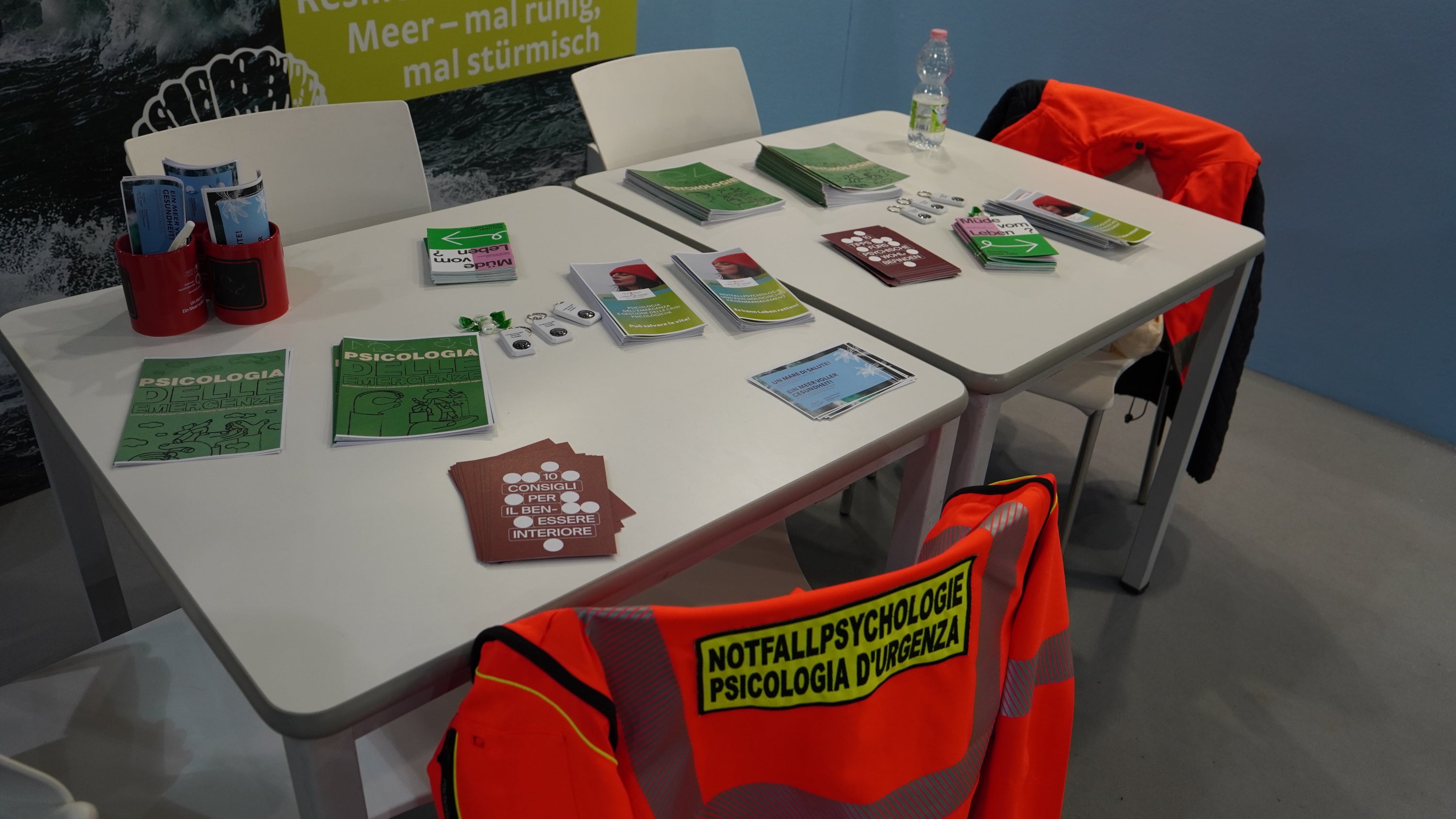 Um den Umgang mit schwierigen Situationen ging es am Stand des Netzwerks für Psychische Gesundheit (Foto: Ingeburg Gurndin)