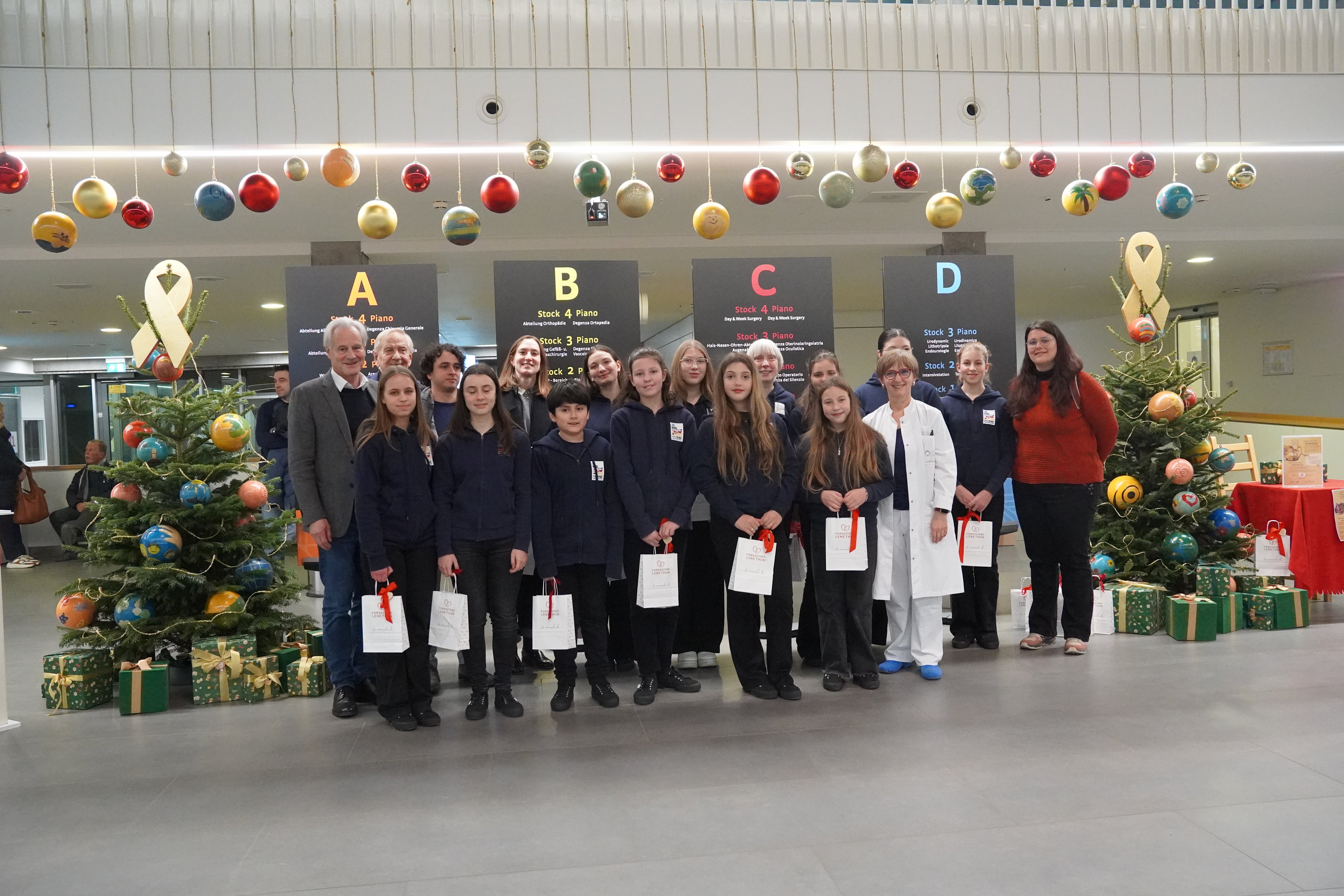 Der Kinderchor „Insolite note di passaggio“