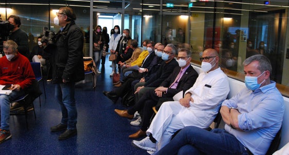 Presentazione ai mass media ed al team