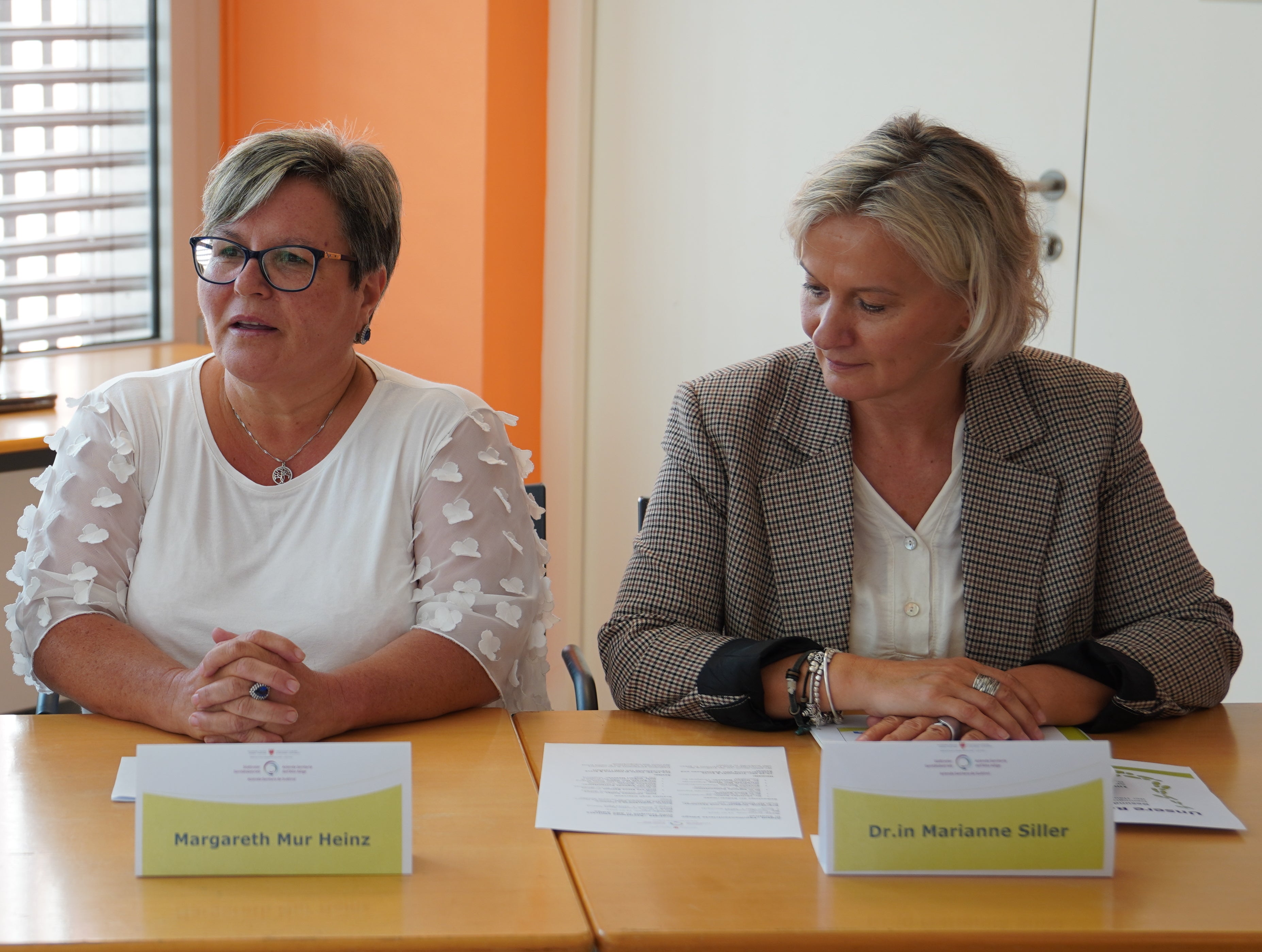 Margareth Mur Heinz, erzählte von ihren Erfahrungen als betroffene Angehörige