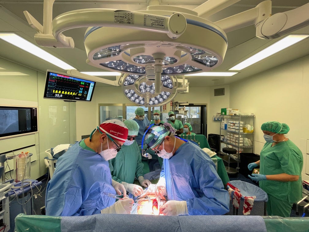 Herz-Operationen auf universitärem Niveau in Bozen