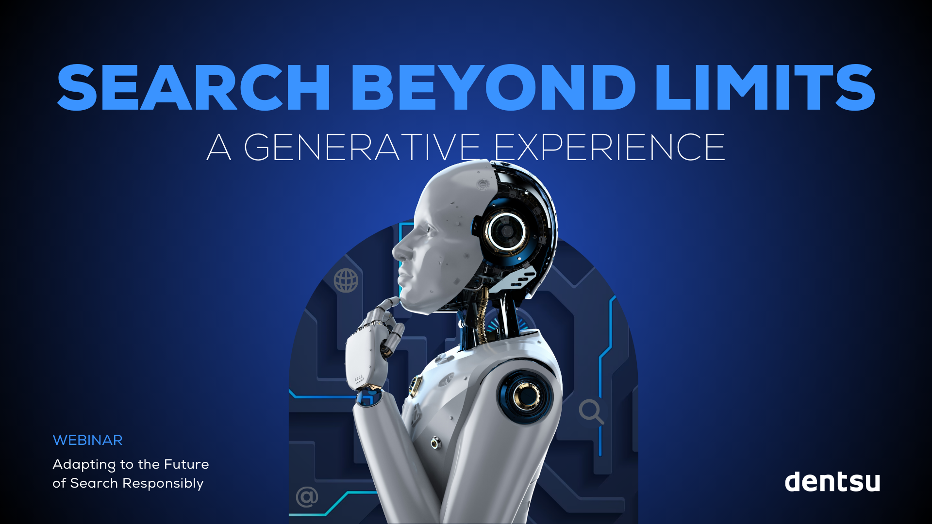 Webinar about the search experience with Generative AI