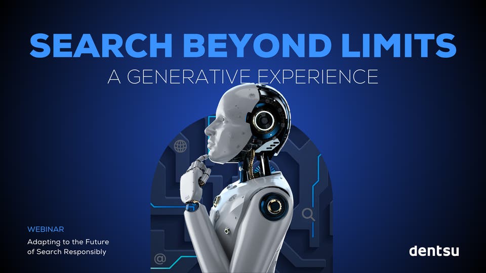 Webinar about the search experience with Generative AI