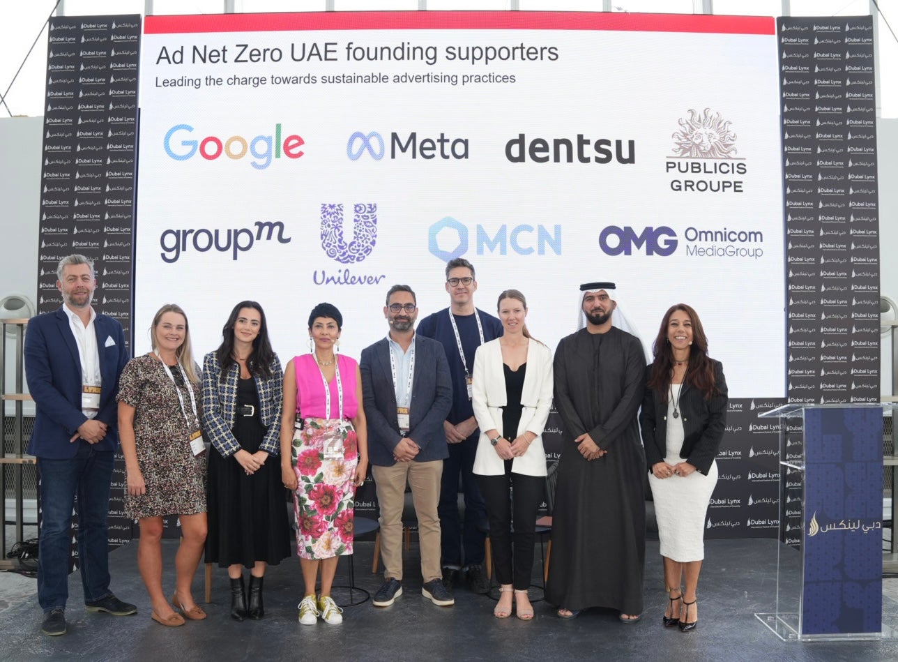Dentsu MENA Joins Khaled Al Shehhi to Launch New Sustainability Initiative at Dubai Lynx