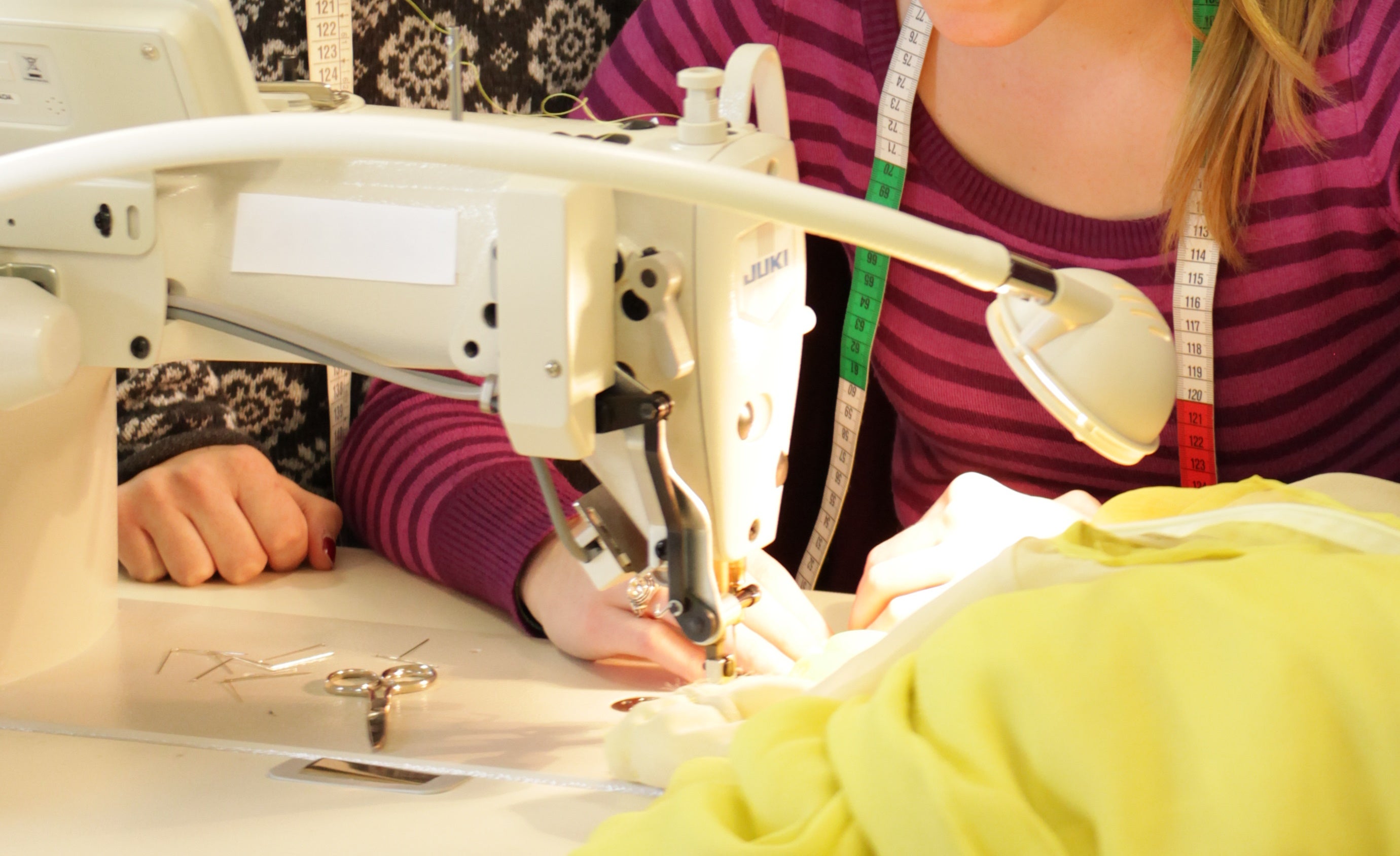 Nähen eines Kleides