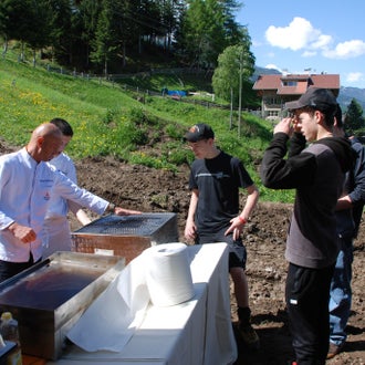 Das Köche-Team in Aktion