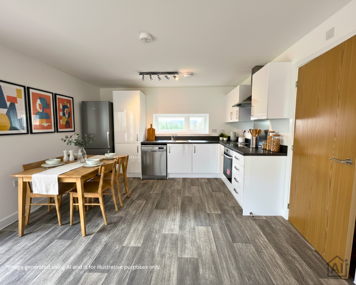 Brooklands Park AI interior Kitchen