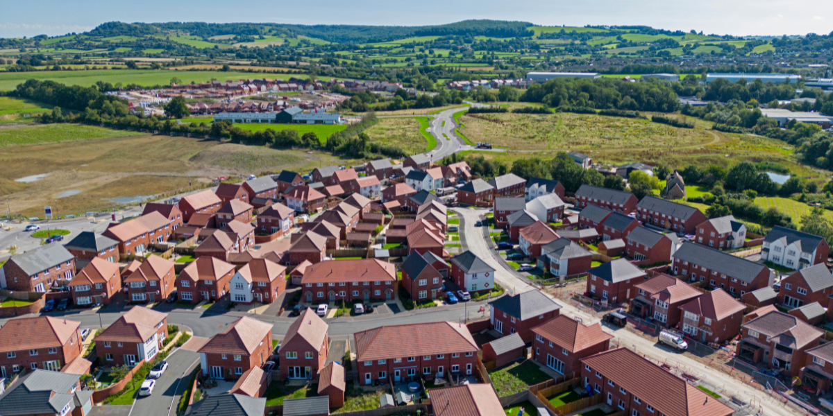 View of the development 