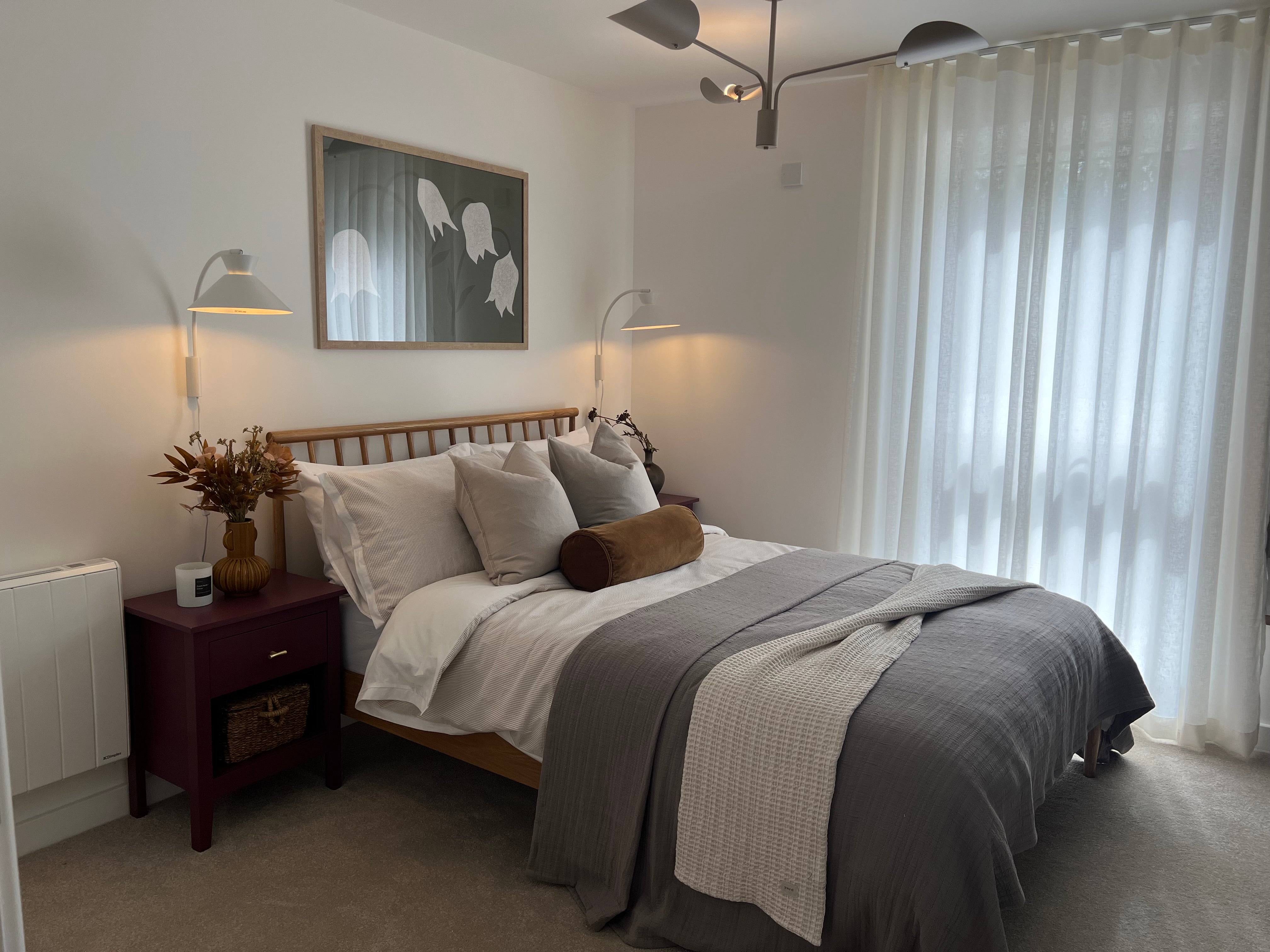 Brooklands Park show home - Bedroom