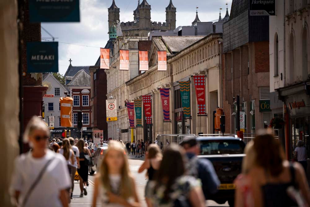 Exeter centre