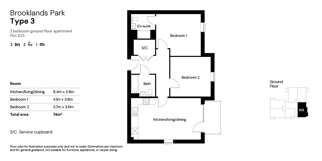 Floor plan 625
