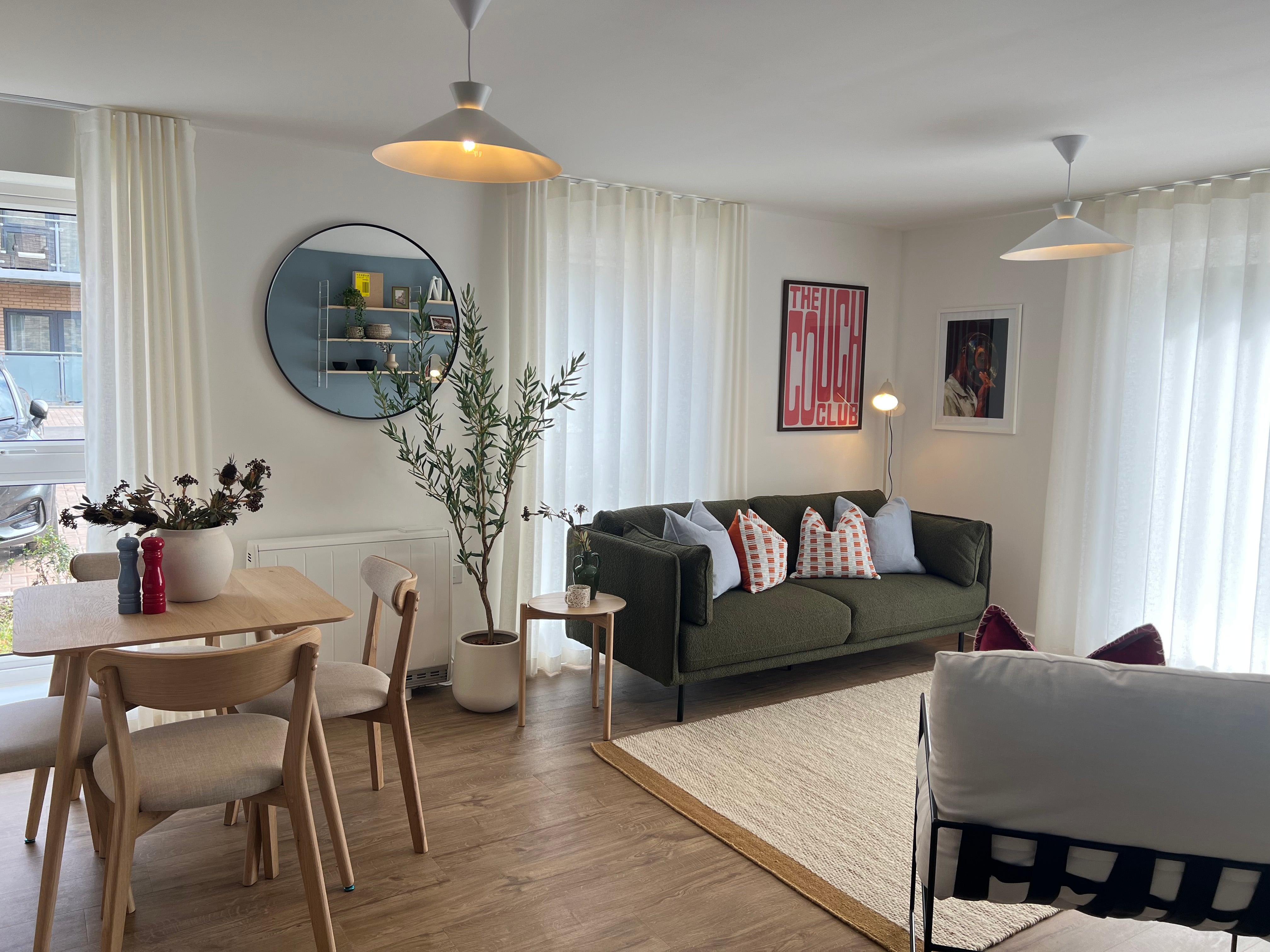 Brooklands Park show home - Living