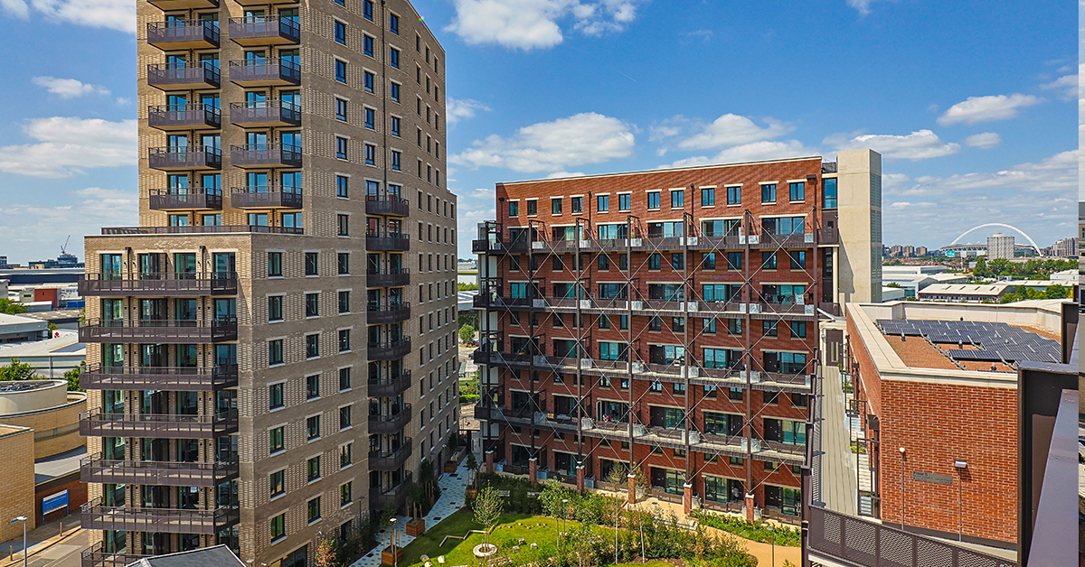The Restorey development & communal garden