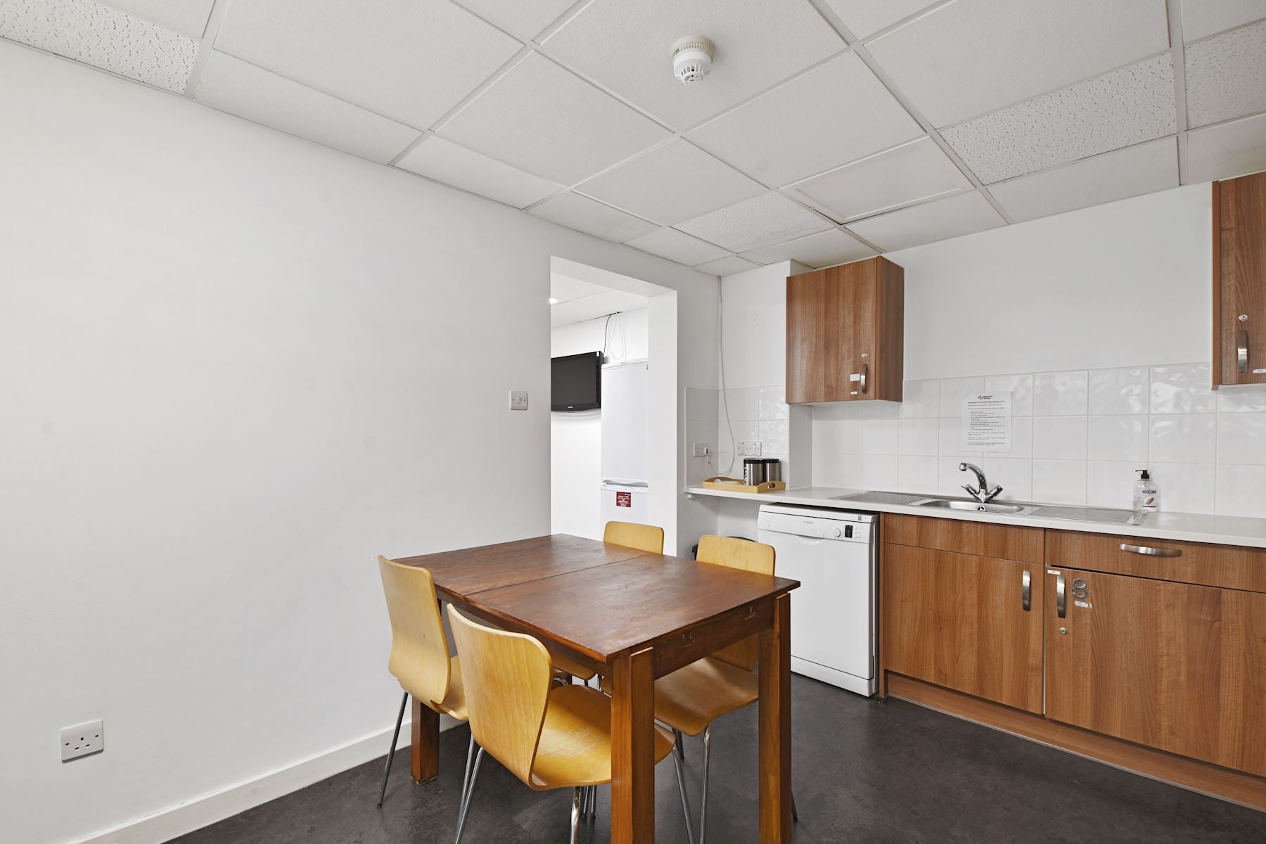 Shared kitchen area at Northwick Park