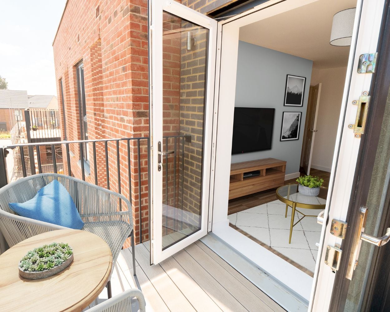 SNG at Montem - Type E kitchen balcony