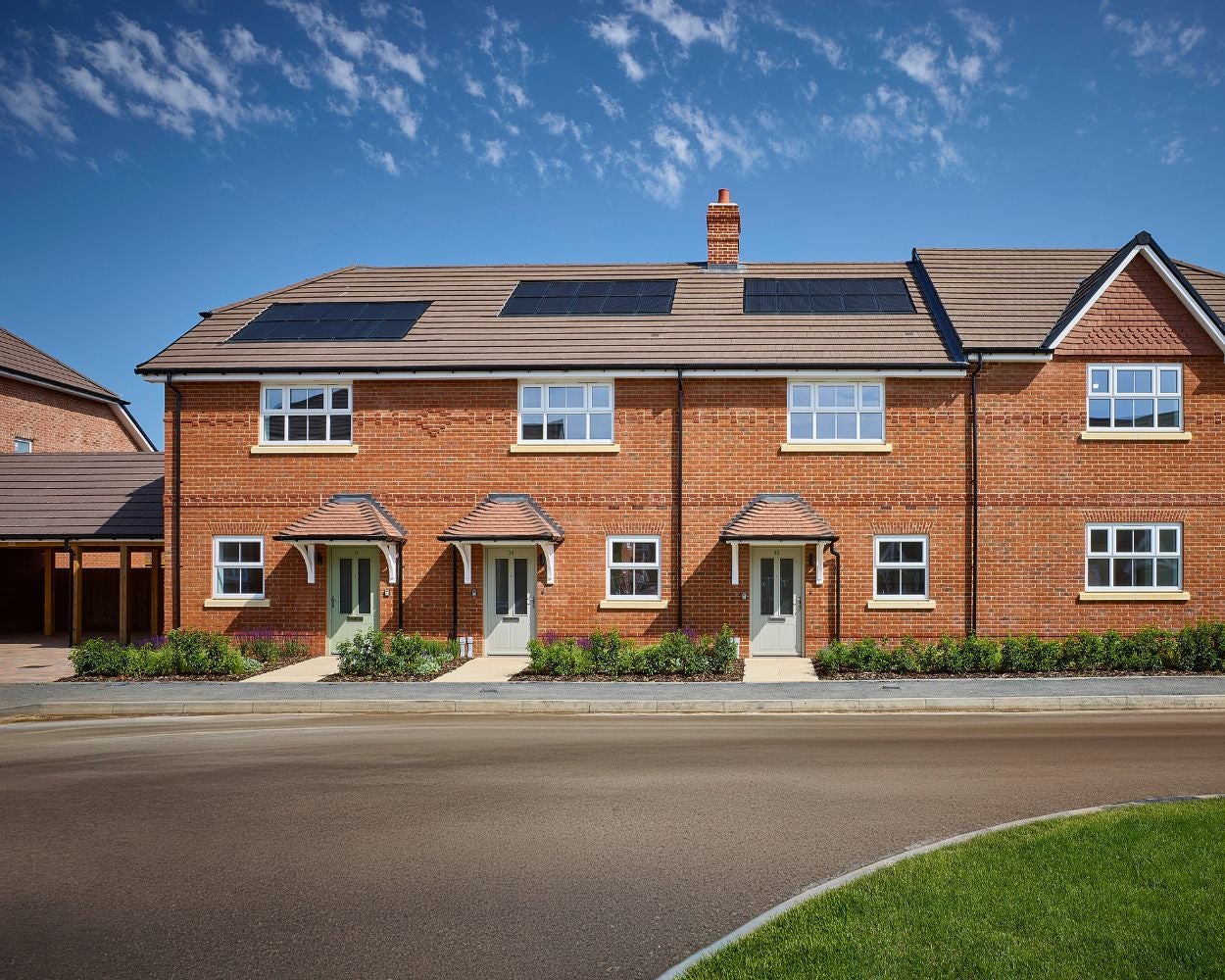 SNG at Winterbrook - 2 bed street scene
