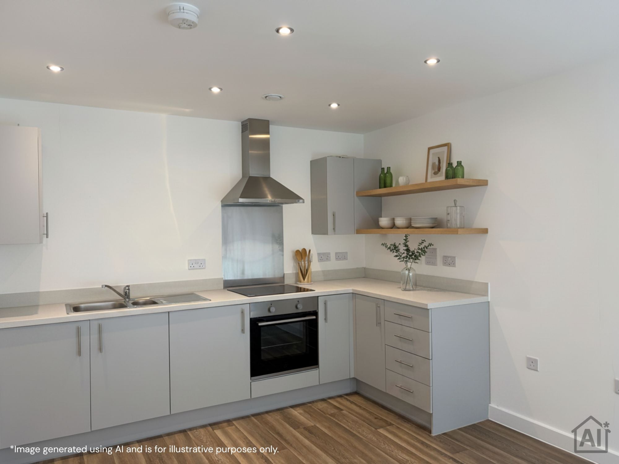 SNG at Montem - Plot 87 Type E kitchen