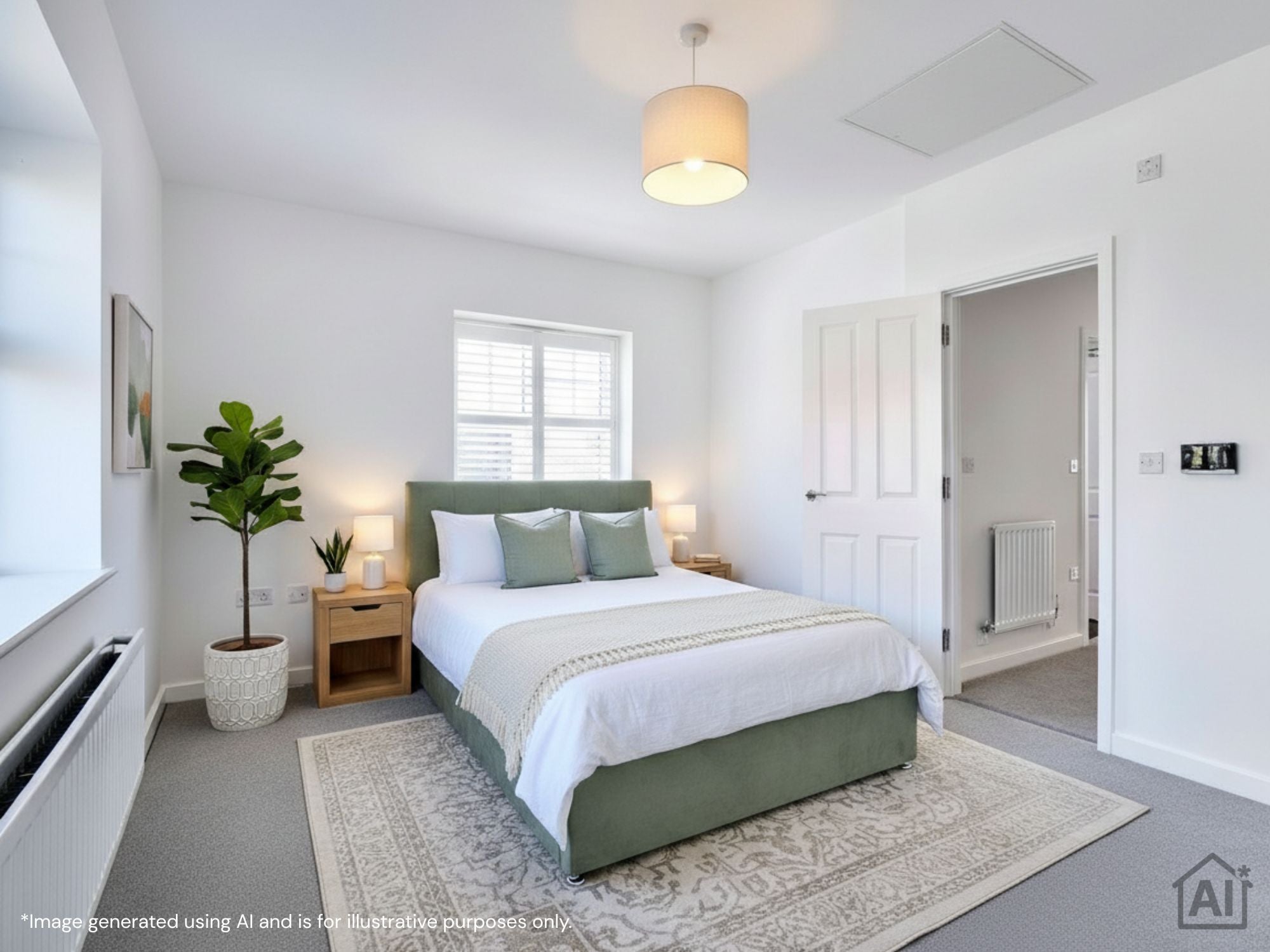 SNG at Winterbrook - interior furnishing _ main bedroom