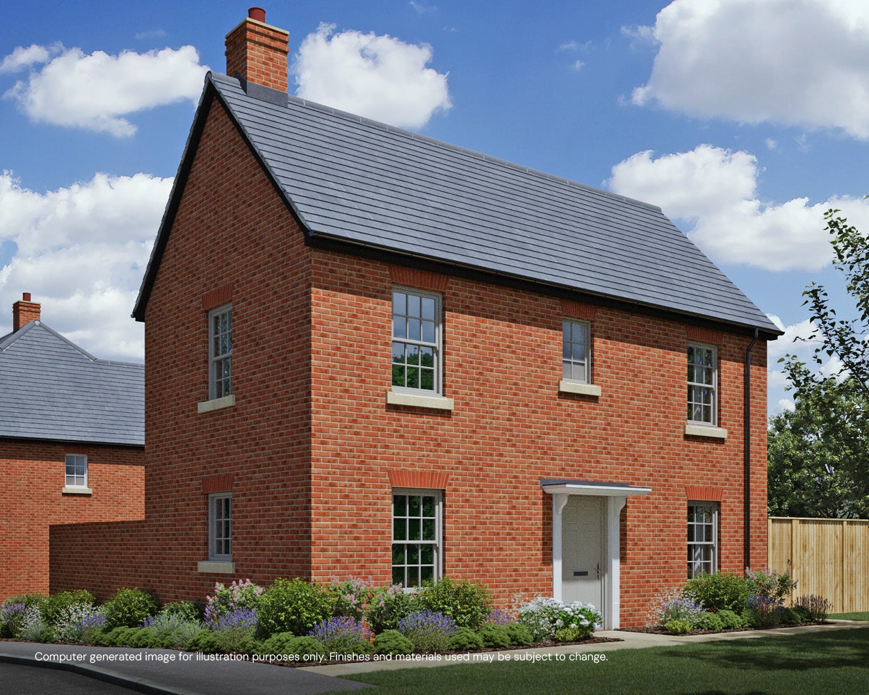 Blackhorse Fields - Plot 9 exterior CGI
