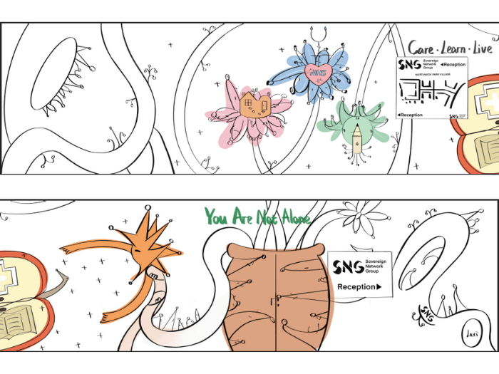 Danling Su's mural submission