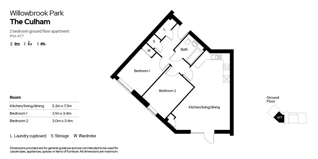 2 Bed Apartments, Didcot Shared Ownership from £99k Sovereign Living