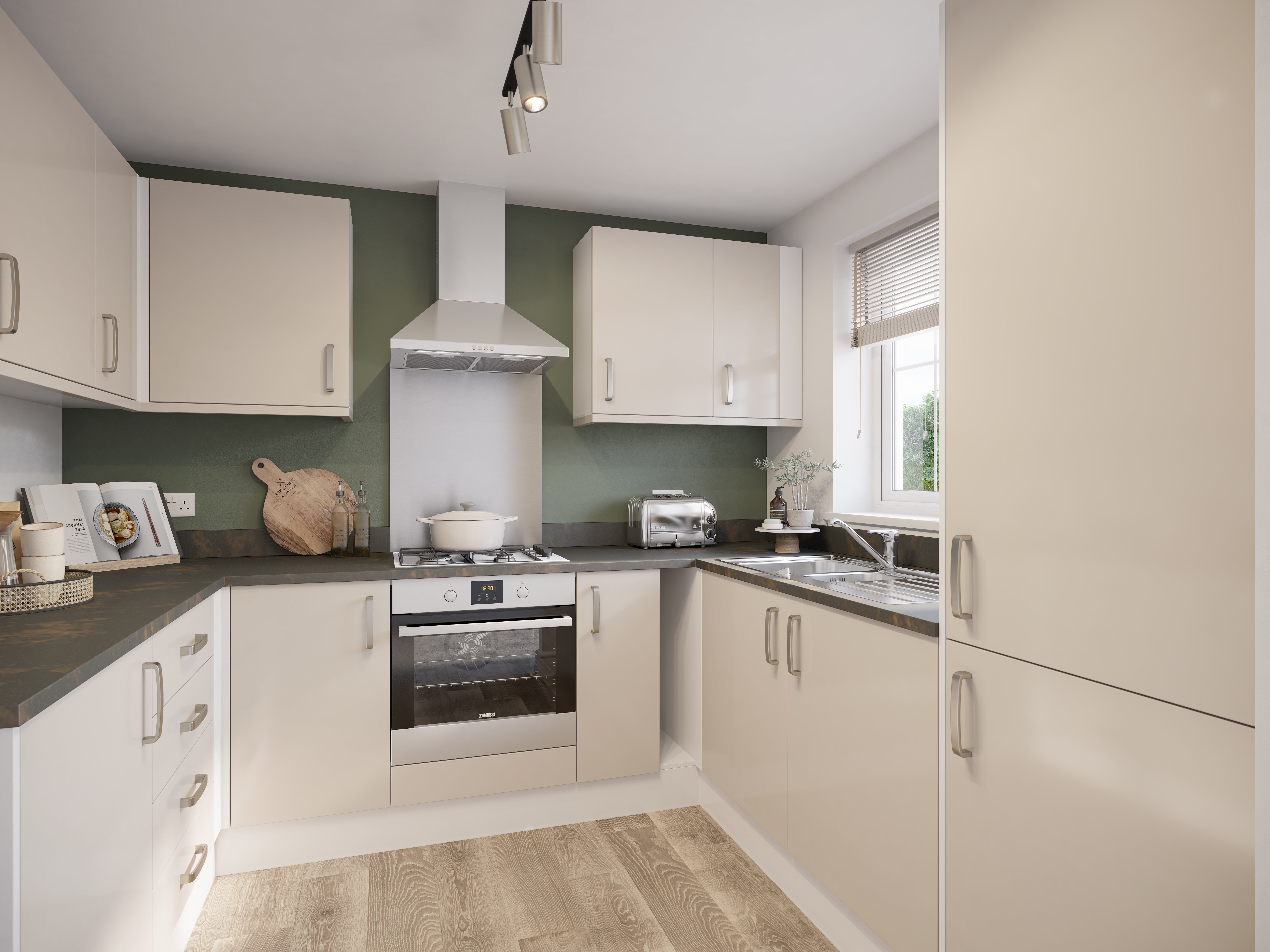 Interior CGI showing Kitchen
