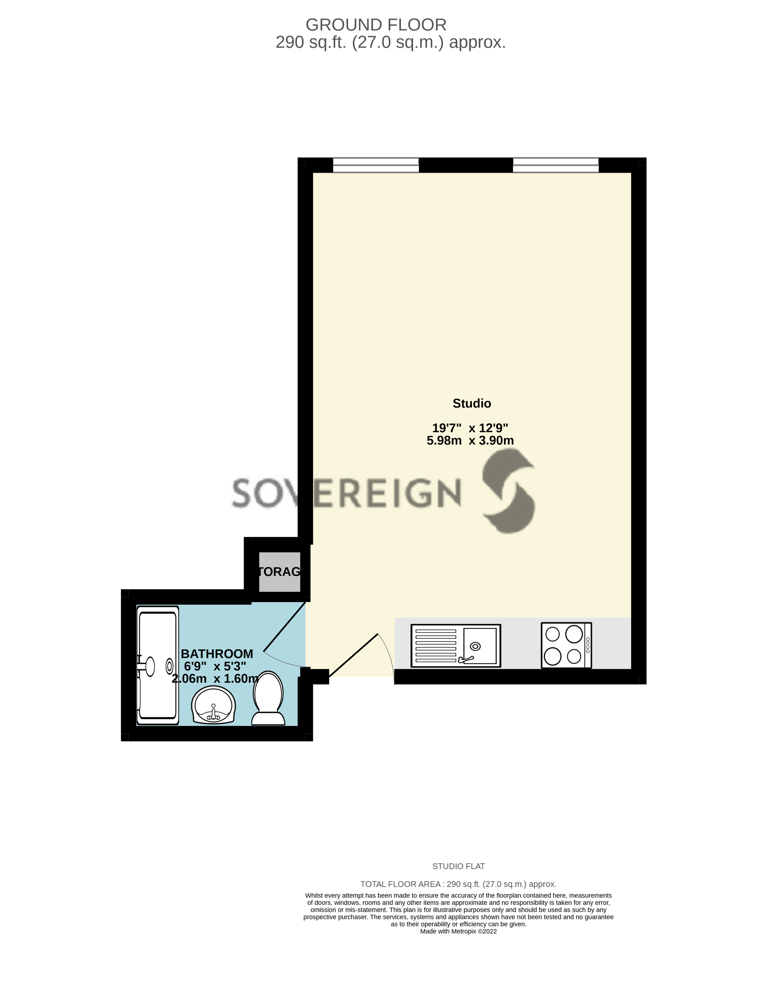 213 Skyline Plaza floor plan