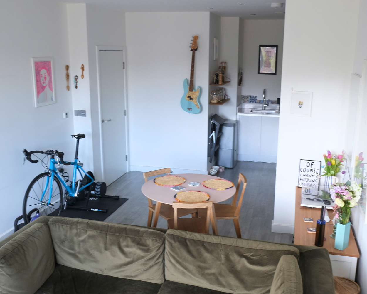 Dining and Kitchen area