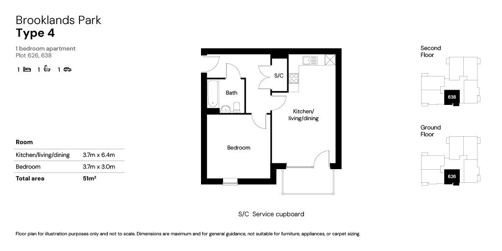 Floor plan 626 & 638