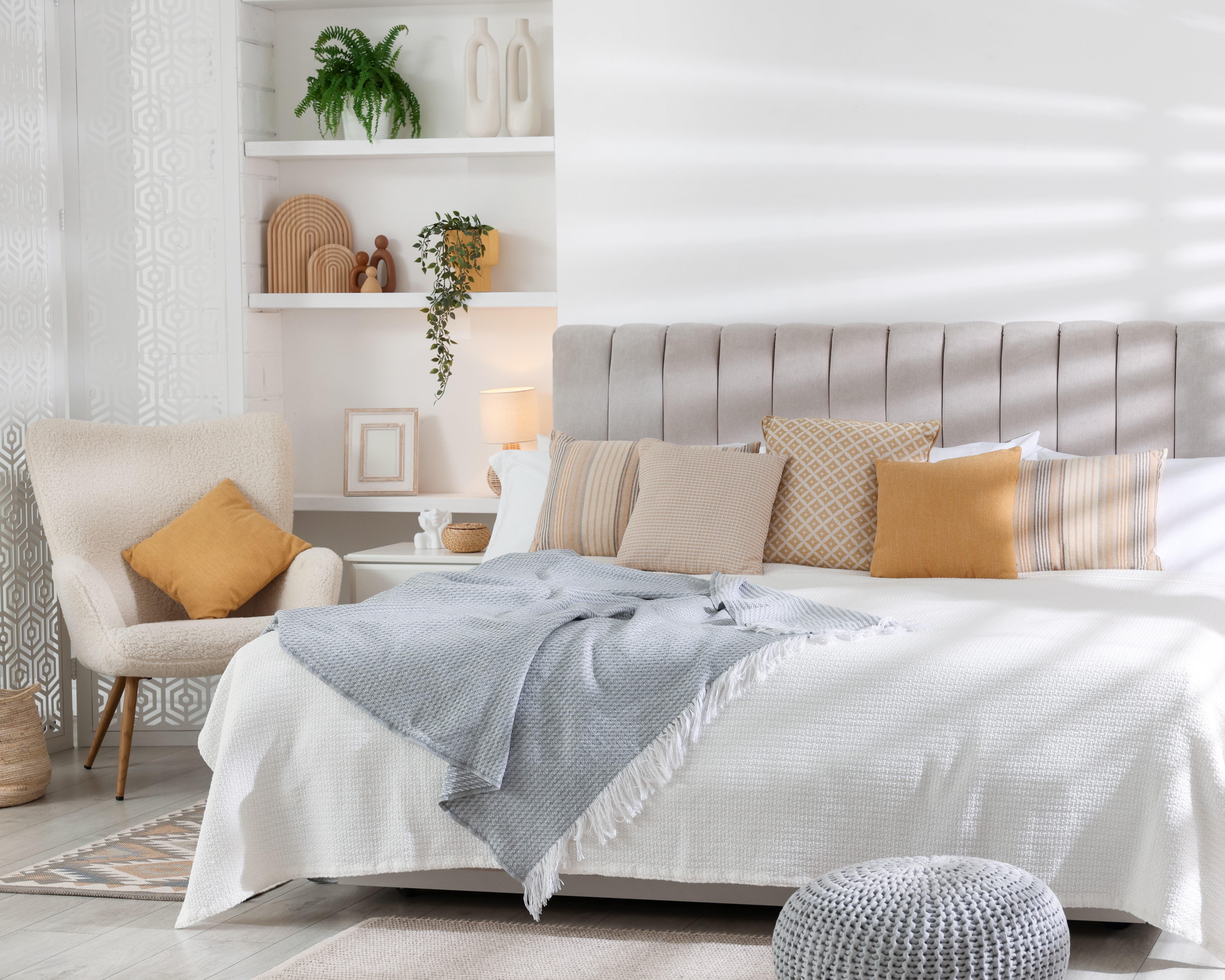 Pavilion Heights 2 bed apartment stock bedroom