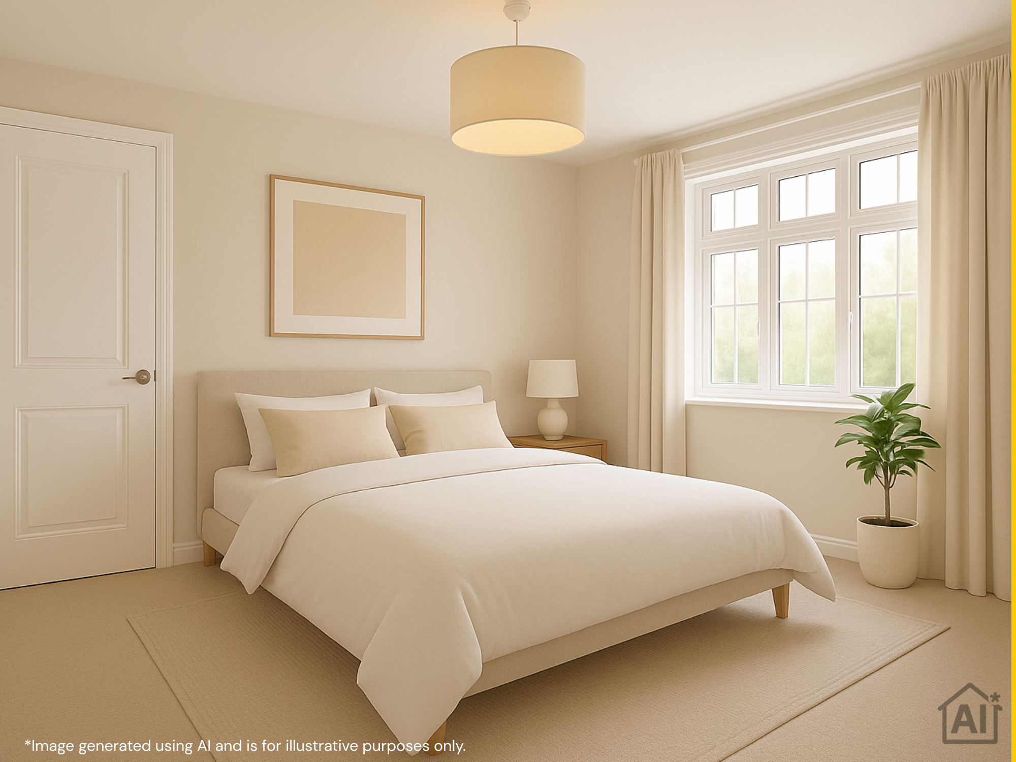 Buckley Place AI image - bedroom