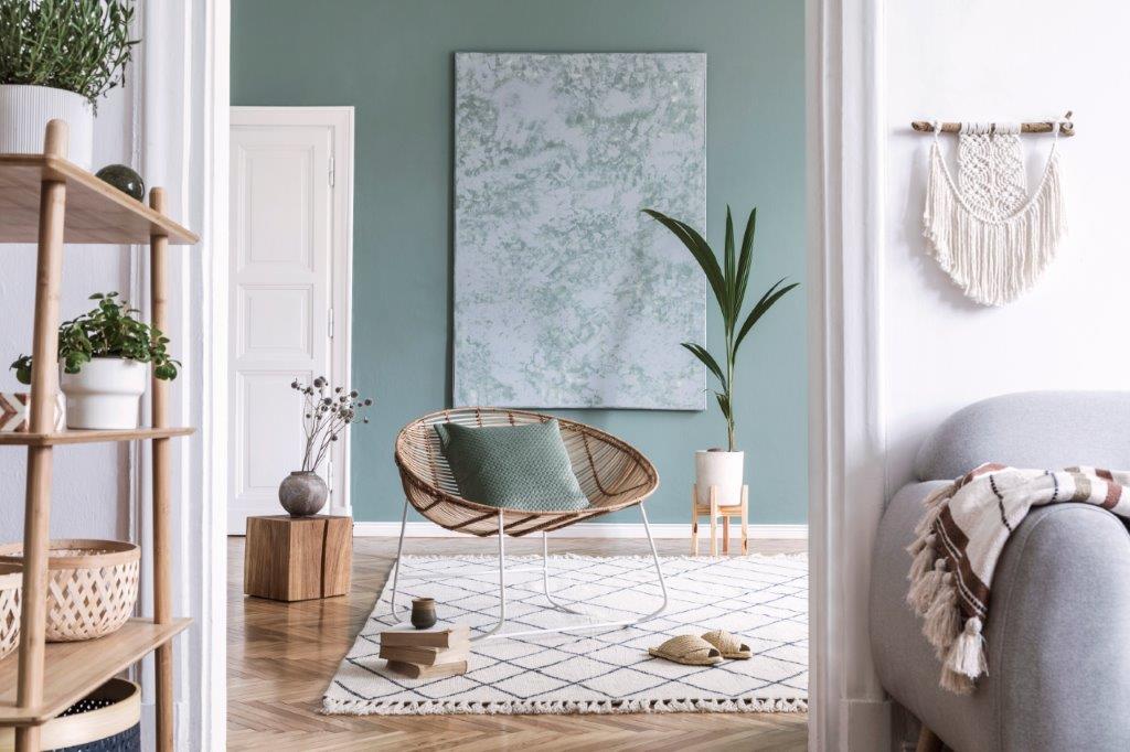 Stock image living green